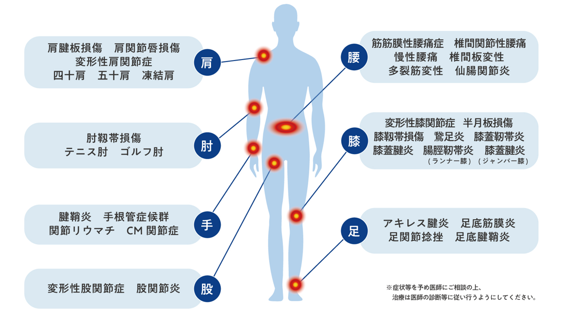 報告例のある疾患